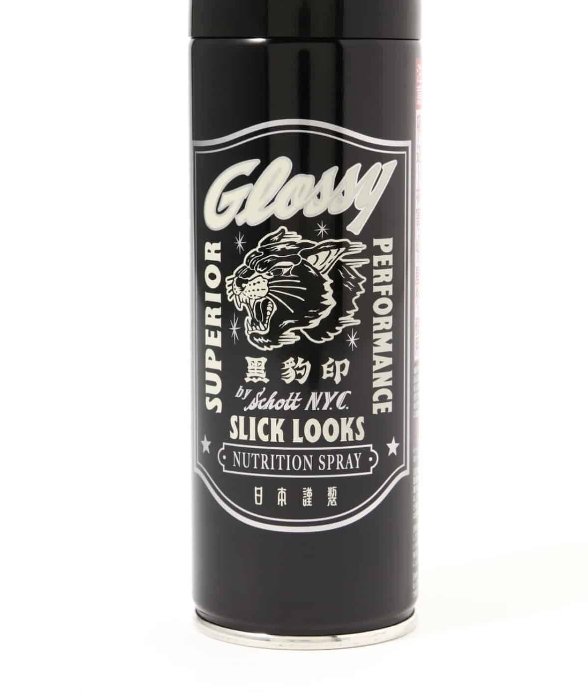 Schott/ショット/Nutrition Spray/ニュートリション スプレー ケアスプレー　レザーケア　ケアアイテム BLACK FREE