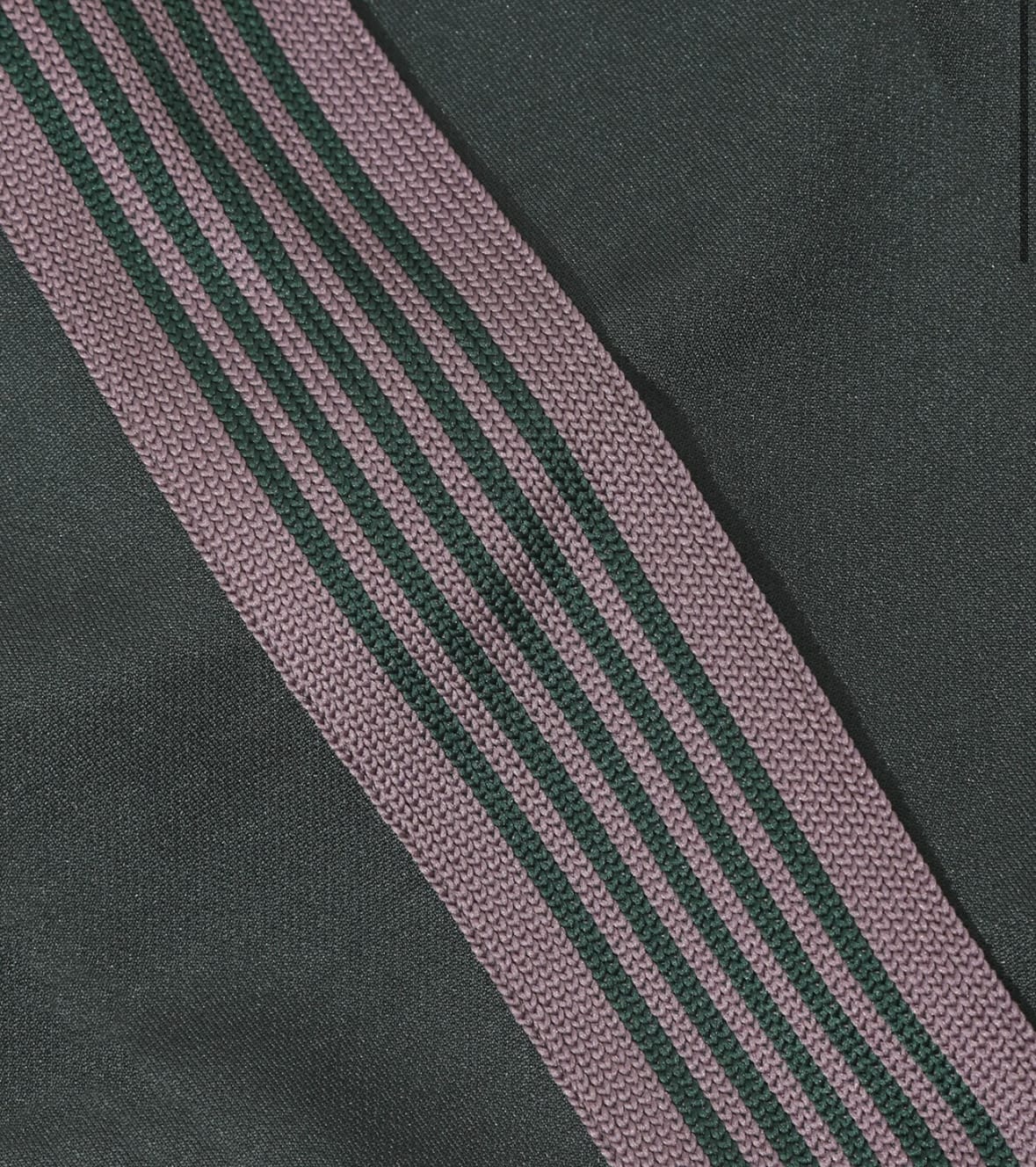 NEEDLES/ニードルズ/TRACK CREW NECK SHIRT - POLY SMOOTH -GREEN- トラッククルーネックシャツ GREEN L