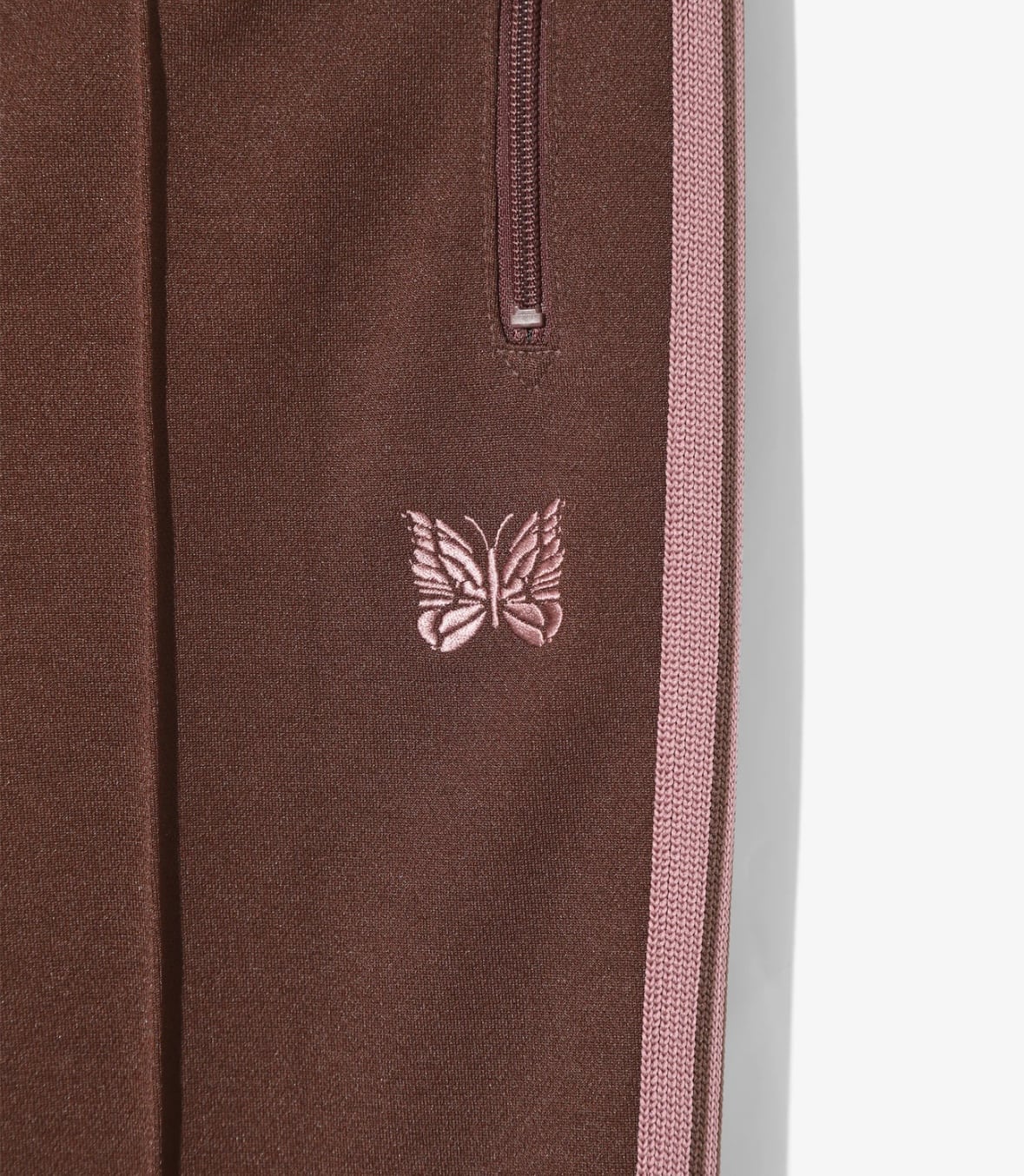 NEEDLES/ニードルズ/TRACK PANT - POLY SMOOTH -BROWN- トラックパンツ BROWN XS