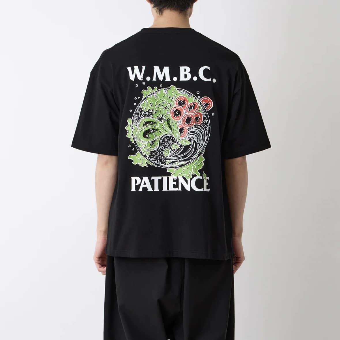 White Mountaineering/ホワイトマウンテニアリング/W.M.B.C. BREAKFAST CLUB T-SHIRT BLACK 1