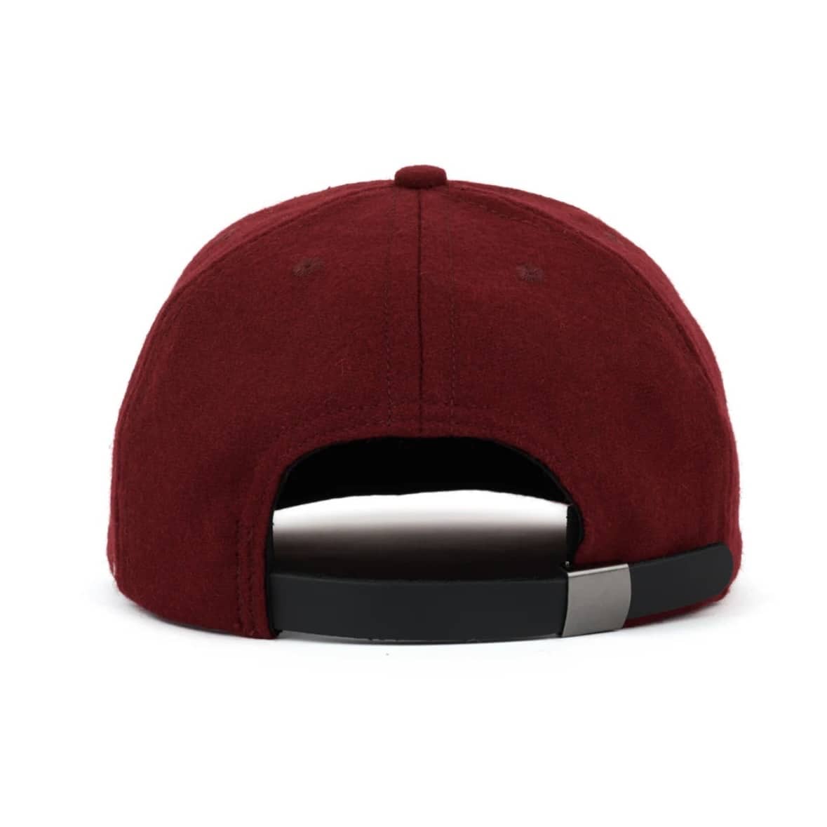 BRAIN DEAD/ブレインデッド/FLANNEL LOGOHEAD 6 PANEL HAT- BURGUNDY BURGUNDY FREE