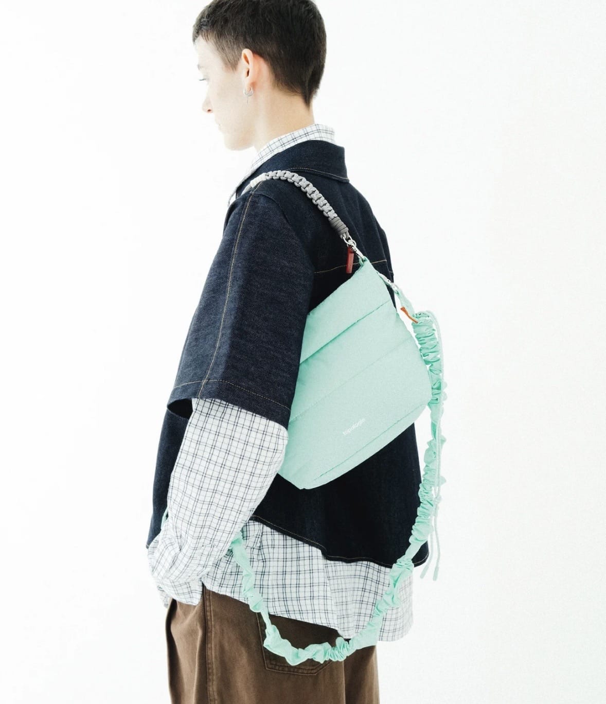 Topologie/トポロジー　Besace べサス【バッグ単体】 Mint(Puffer) FREE