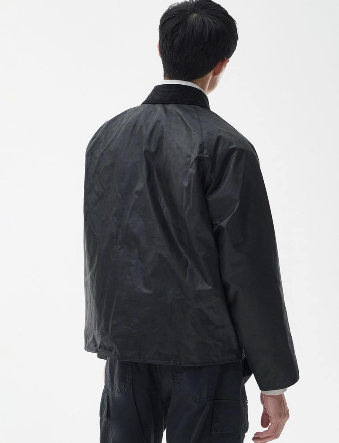 Barbour/バブアー【TRANSPORT / トランスポート】ワックス ショート ジャケット　252MWX1678 BLACK 36