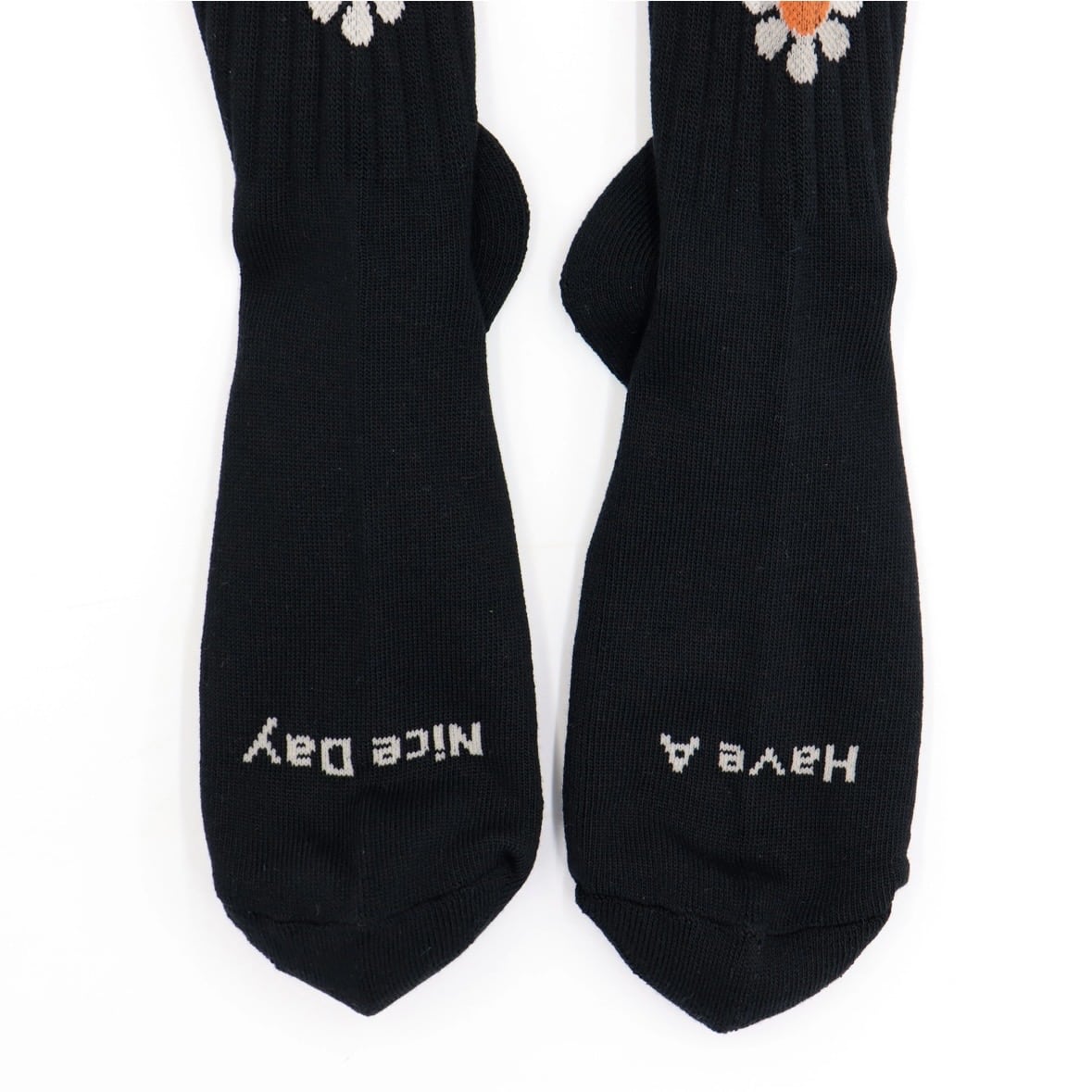 ROSTER SOX/ロスターソックス/PEACE ピース　花　メンズ　レディース BLACK 1