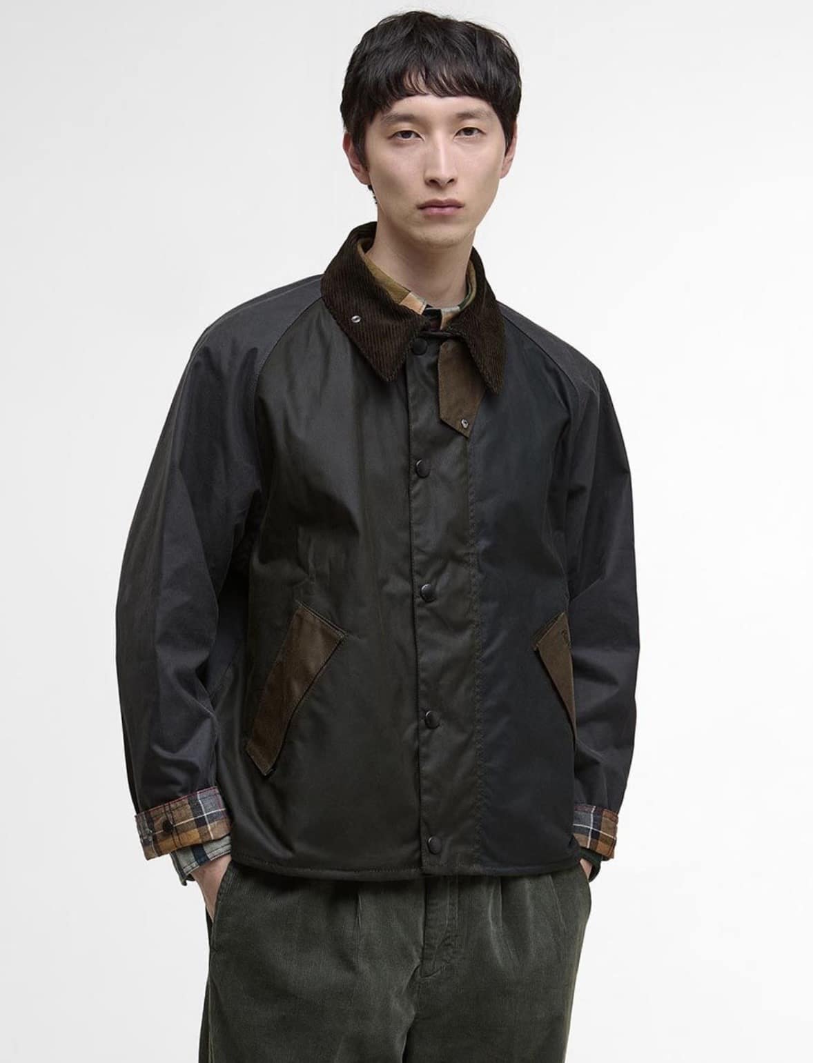 BarbourとBalzacフランスのコラボWAXジャケットサイズ36 Balzac Paris