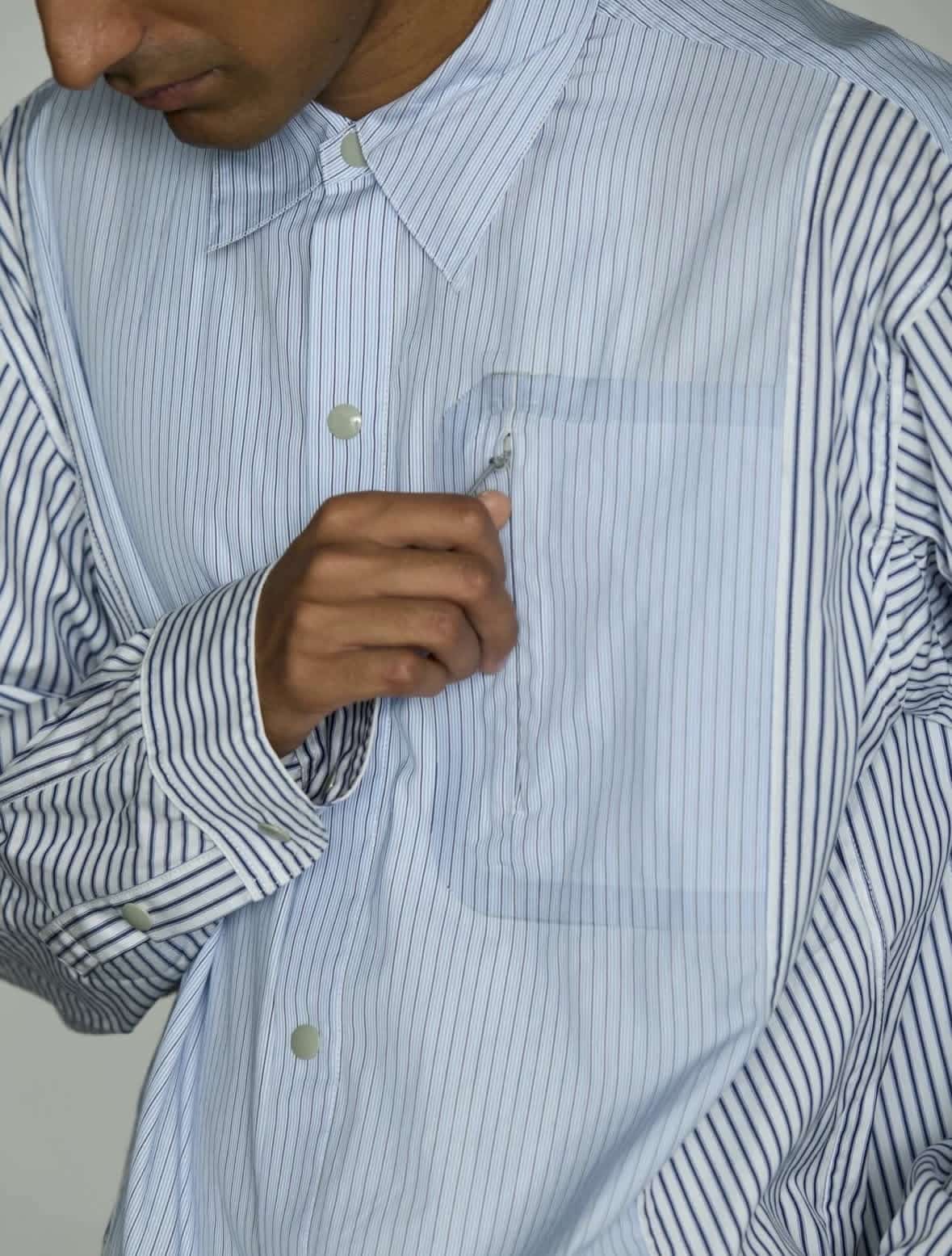 CMF OUTDOOR GARMENT/シーエムエフアウトドアガーメント/ATACHED SHIRTS SAX M