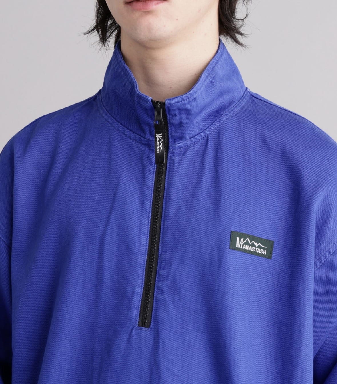 MANASTASH/マナスタッシュ/CHILLIWACK PULLOVER ブルー S