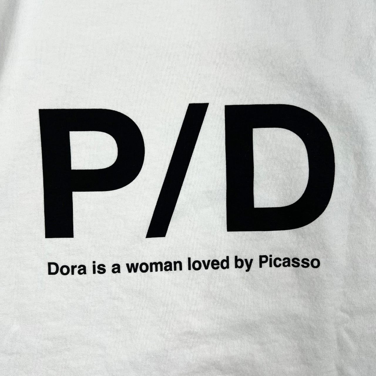 NOT OEM（ノットオーイーエム）/Dora Maar / TEE ホワイト S