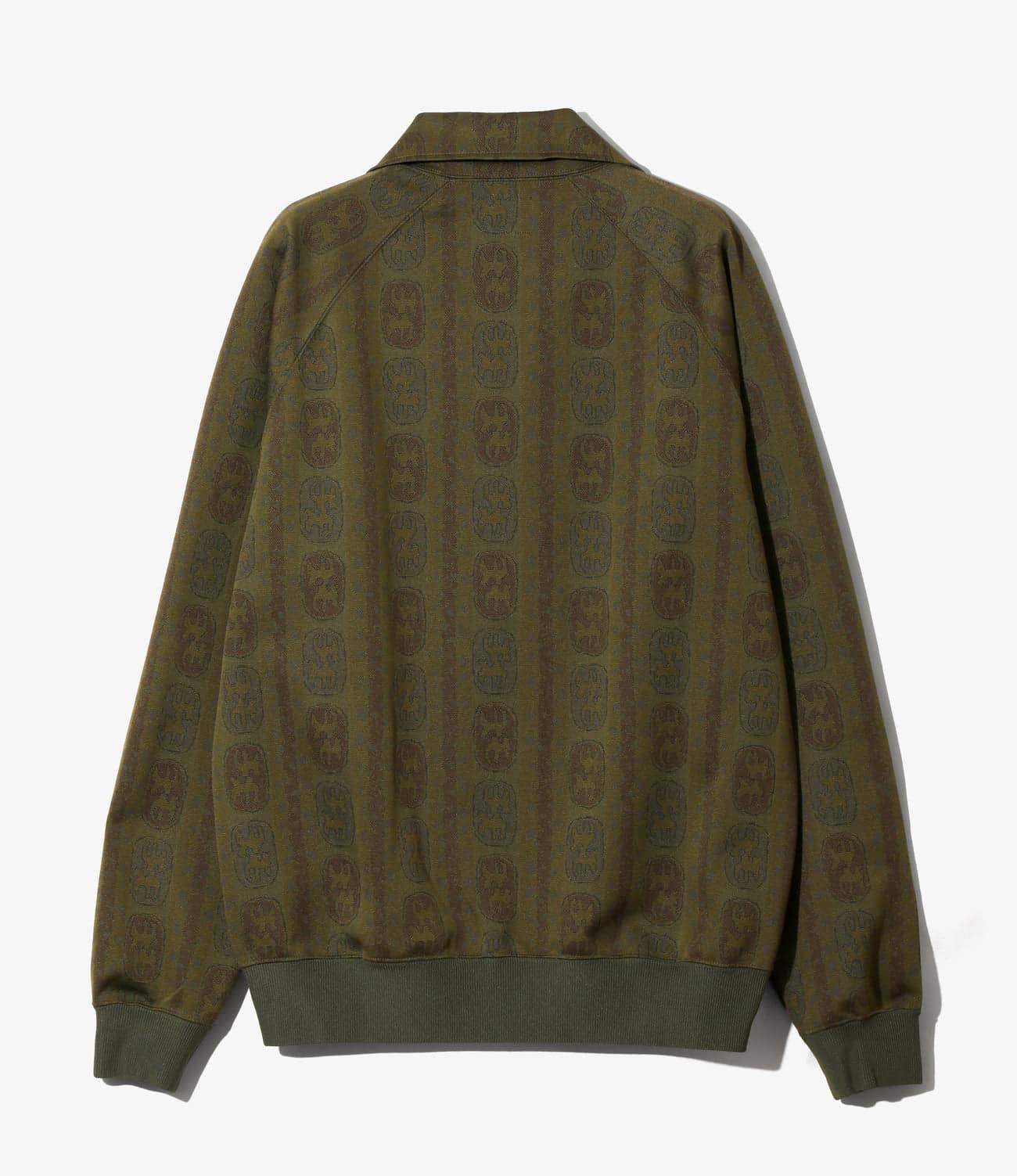NEEDLES/ニードルズ/TRACK JACKET - POLY JACQUARD -OLIVE- トラックジャケット OLIVE M