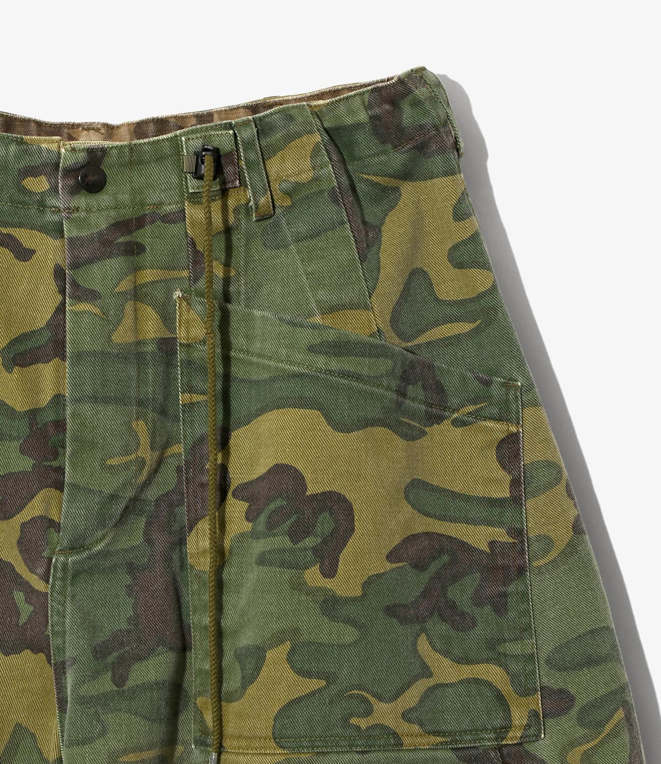 NEEDLES/ニードルズ/REVERSIBLE H.D. PANT - CAMO TWILL ヒザデルパンツ CAMOUFLAGE S