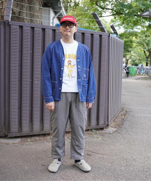 GRAMICCI/グラミチ/別注NYLON TUCK PANTS　別注ナイロンタックパンツ ブラウン S