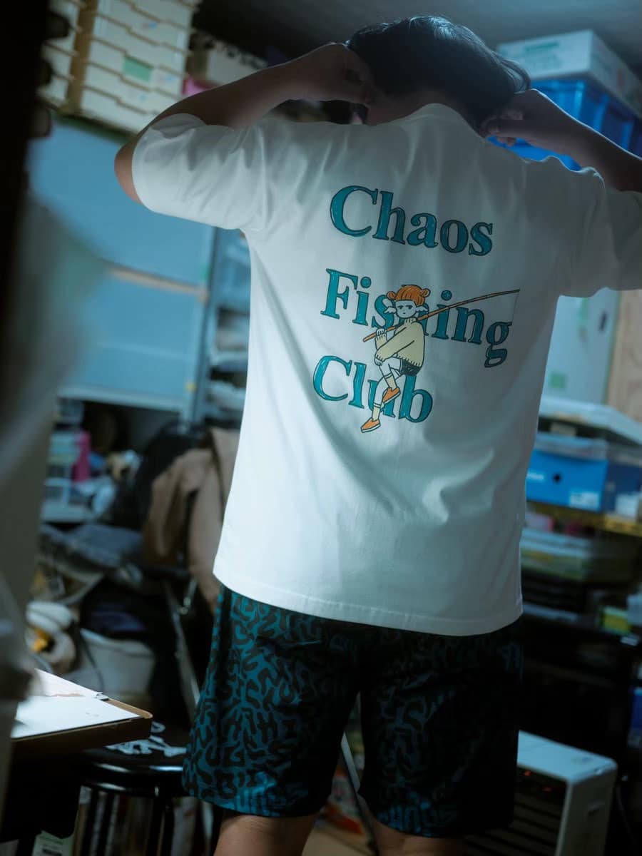 CHAOS FISHING CLUB/カオスフィッシングクラブ/2026 Onna T-Shirt S/S WHITE M