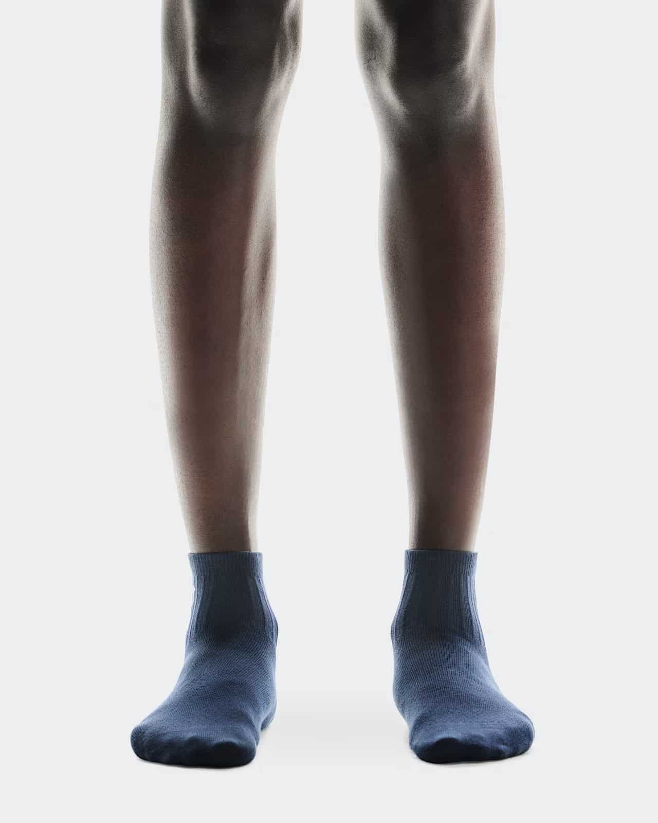 On/オン/Logo Sock Mid 3P ロゴソックスミッド　3パック NAVY XS(22-24.5)