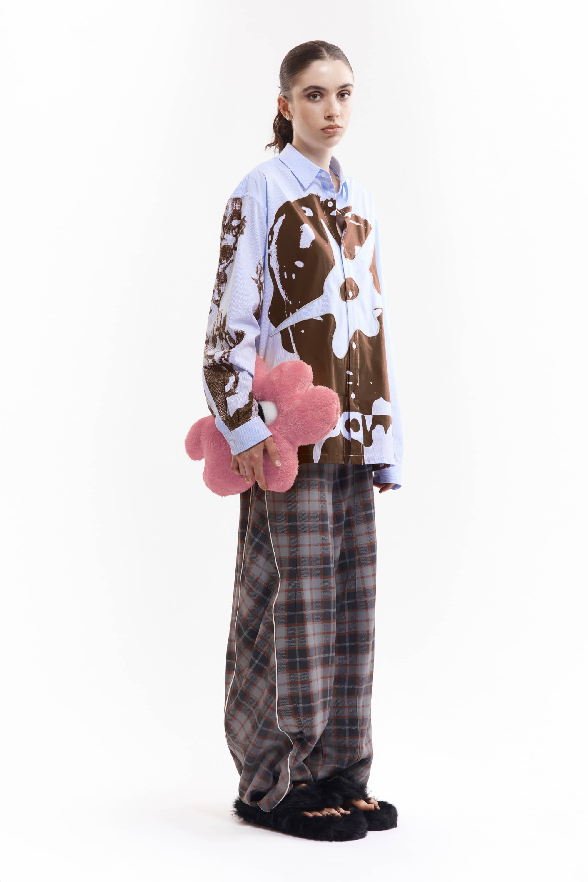 P.A.M.(Perks And Mini)/パム(パークスアンドミニ)/MECHANISM LS SHIRT  ロングスリーブシャツ BLUE STRIPE M