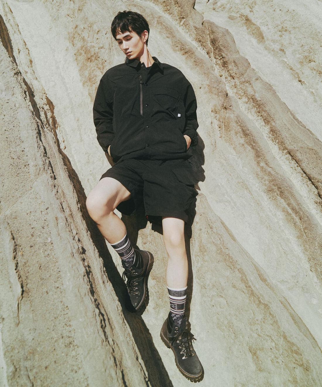 CMF OUTDOOR GARMENT/シーエムエフ アウトドアガーメント　別注 CARGO PANTS ブラック M