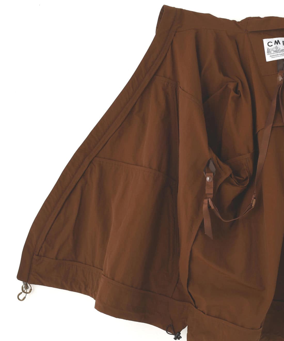 CMF OUTDOOR GARMENT/シーエムエフ アウトドアガーメント　別注 SLASH SHELL ブラウン M