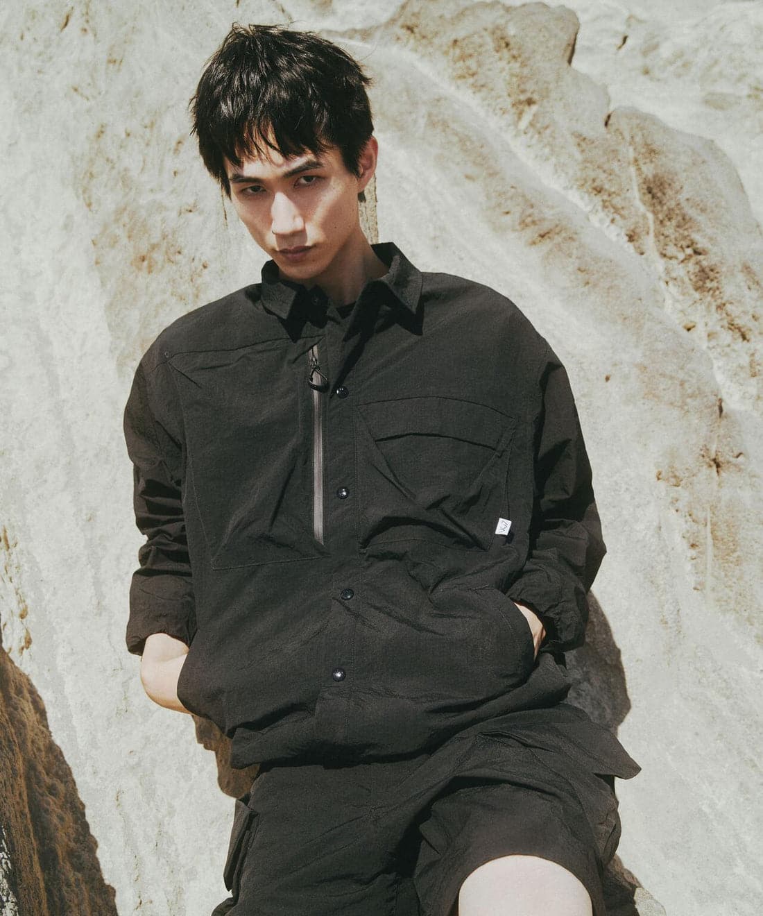 CMF OUTDOOR GARMENT/シーエムエフ アウトドアガーメント　別注 GW COACH JACKET ブラック M