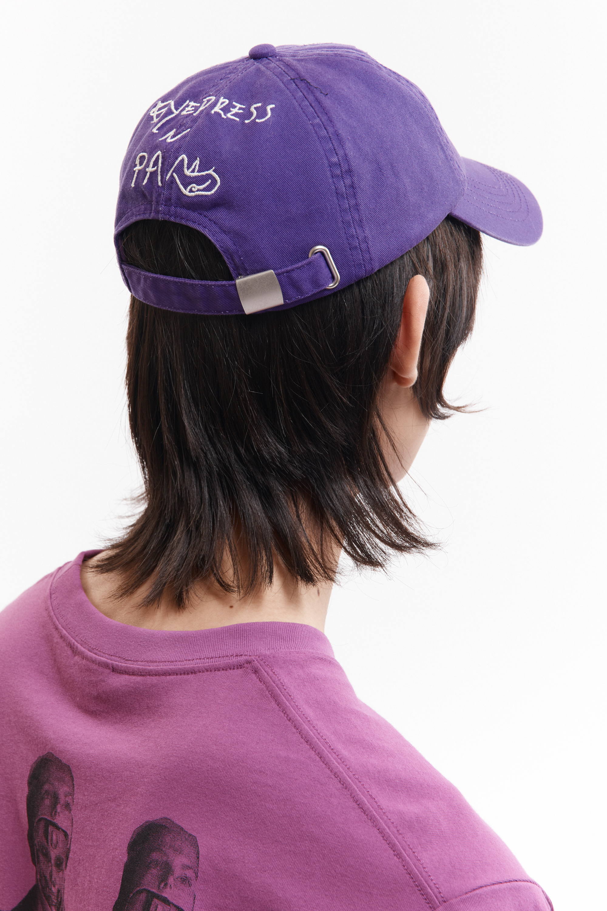 P.A.M.(Perks And Mini)/パム(パークスアンドミニ)/BOATY DRAWS PAM AND EYEDRESS CAP キャップ　帽子 PURPLE FREE