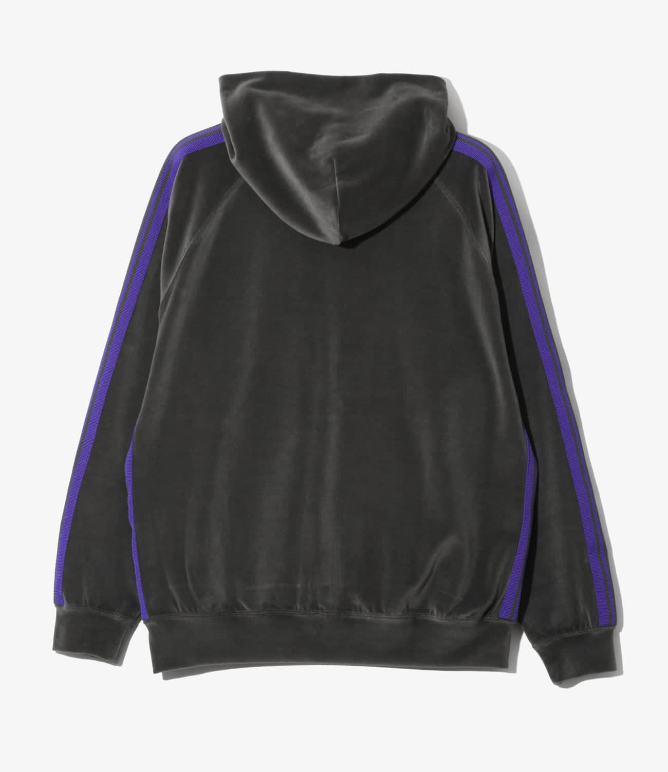 NEEDLES/ニードルズ/TRACK HOODY - C/PE VELOUR トラックフーディベロア CHARCOAL M