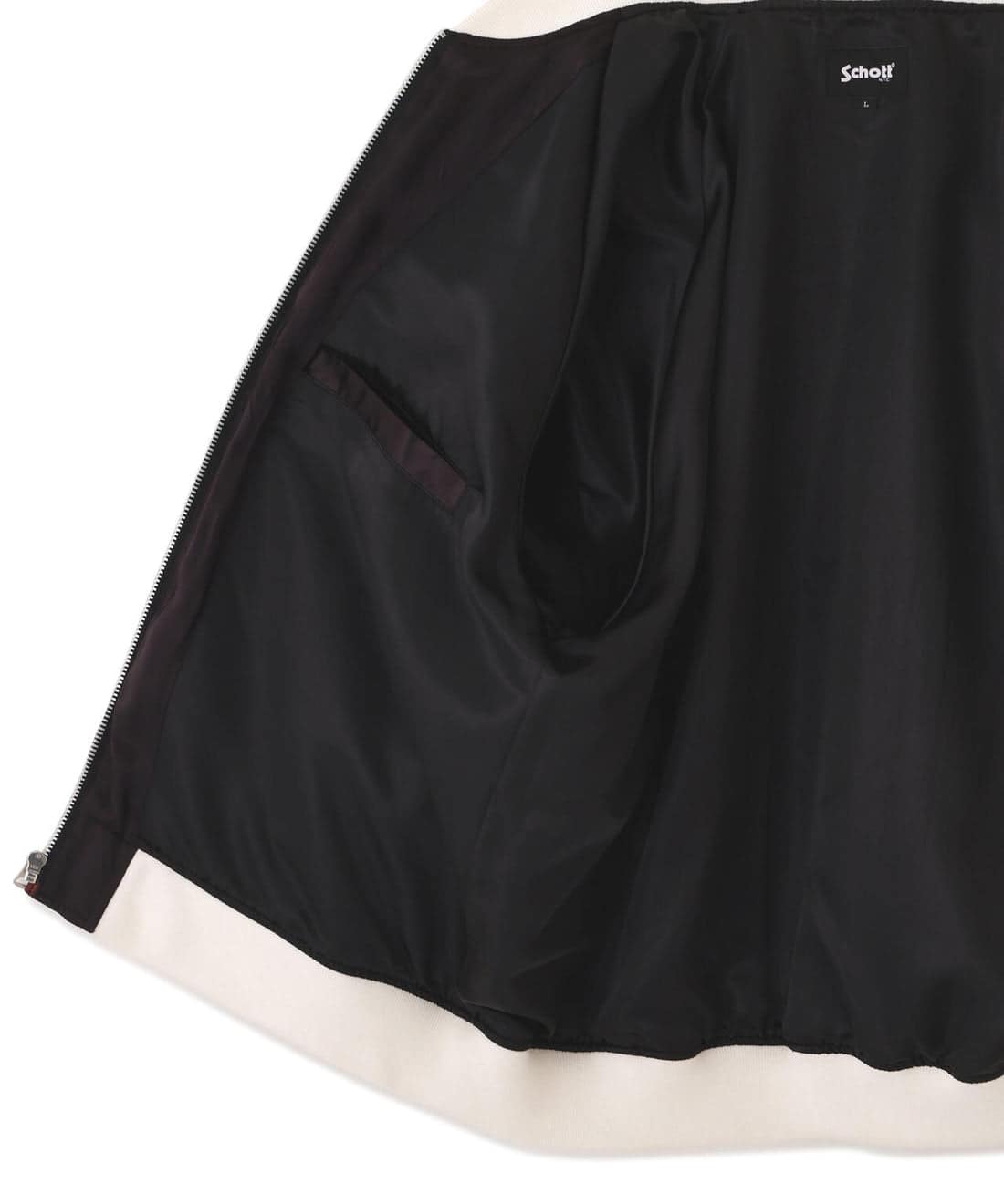 Schott/ショット/RAYON SUKA JKT/レーヨン スカジャン ブラック M