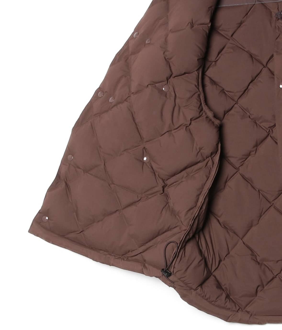 CMF OUTDOOR GARMENT/シーエムエフ アウトドアガーメント/CMF WOVEN DOWN VEST ダウンベスト BROWN M