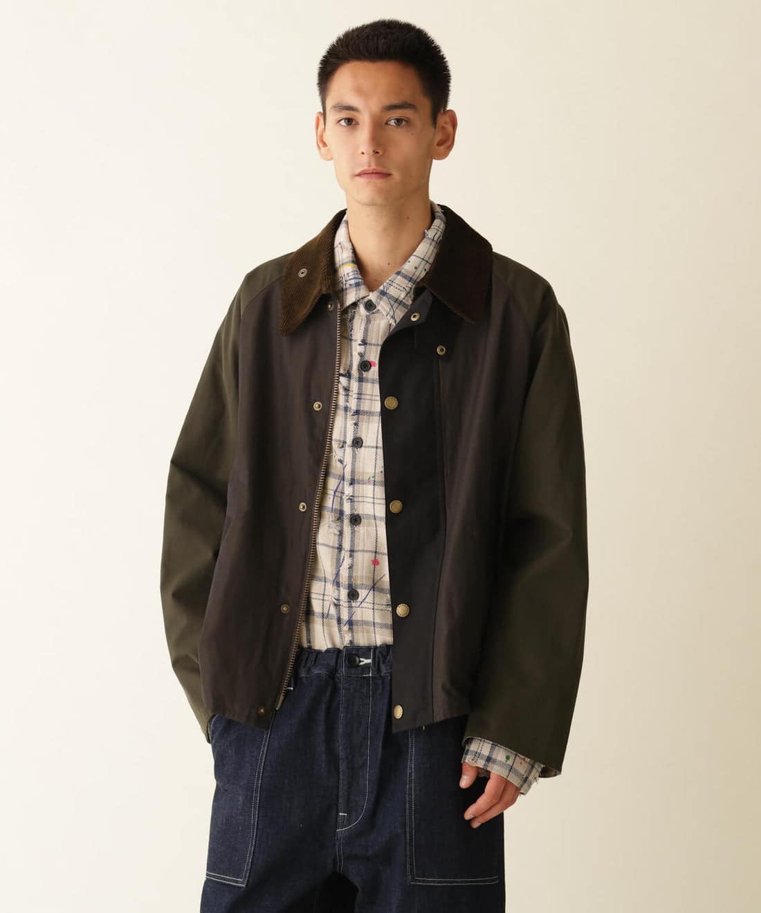 Barbour×BEAVER/バブアー×ビーバー　別注NO WAX OS TRANSPORT'26 別注トランスポート'26 アザー(クレイジー) 36