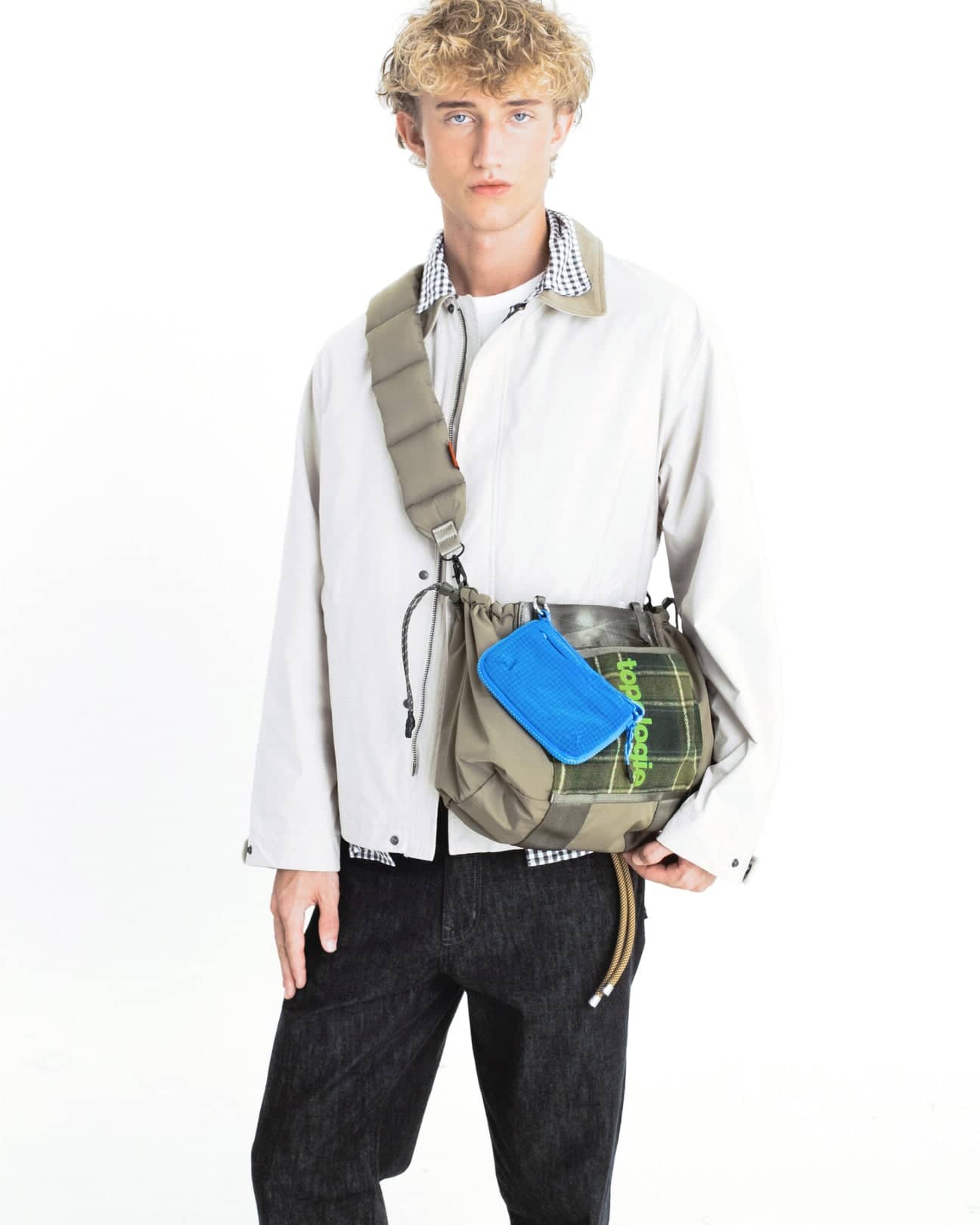 Topologie/トポロジー　Puffer Strap（パファーストラップ） Moss / Tech Sateen FREE