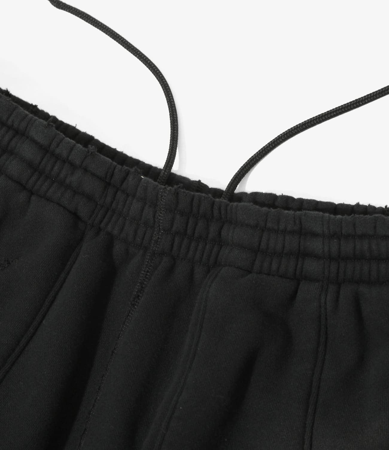 NEEDLES/ニードルズ/DECONSTRUCTED H.D. SWEAT PANT ヒザデルスウェットパンツ BLACK XS