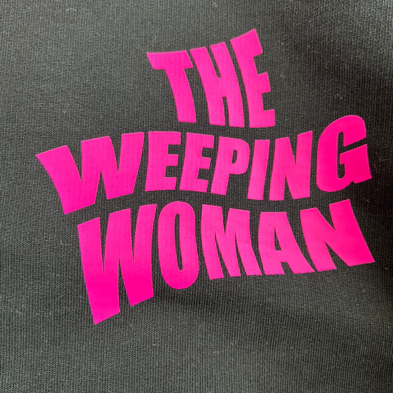 NOT OEM（ノットオーイーエム）/Weeping woman / SW スウェット BLACK S
