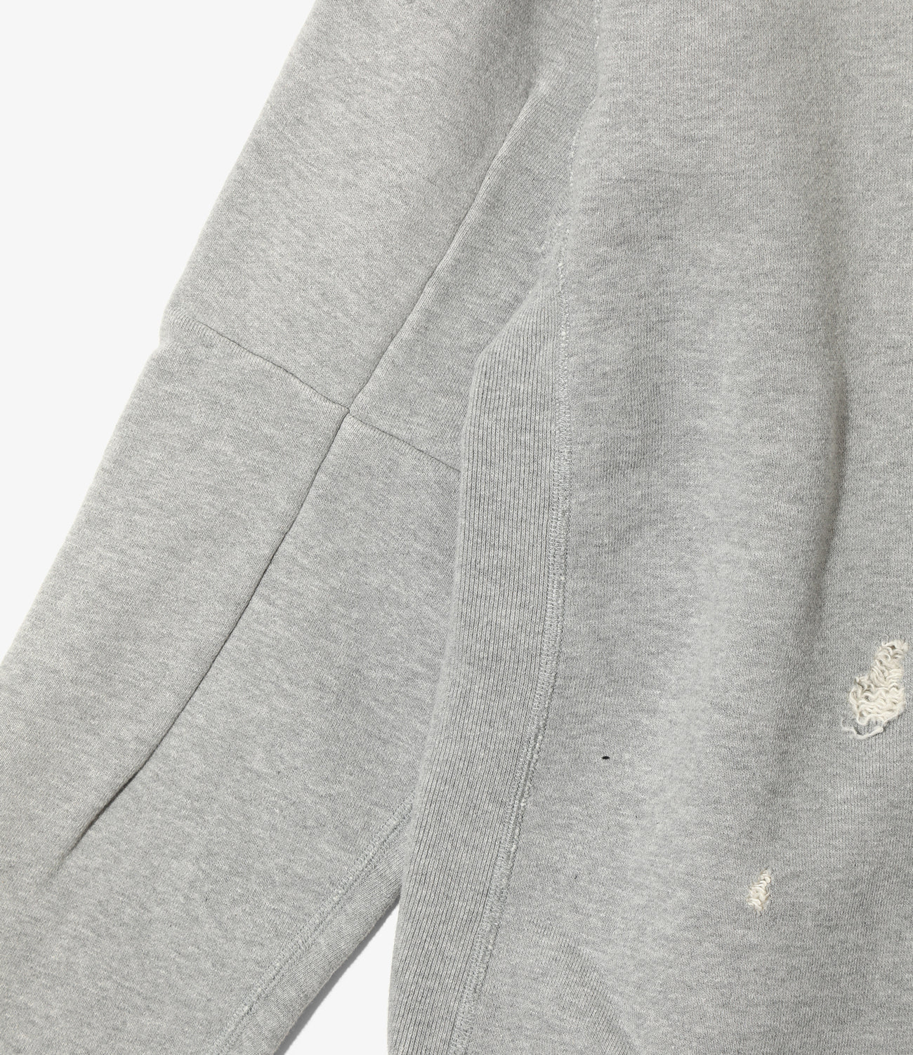 NEEDLES/ニードルズ/DECONSTRUCTED SWEAT SHIRT スウェット　トレーナー H.GRAY M