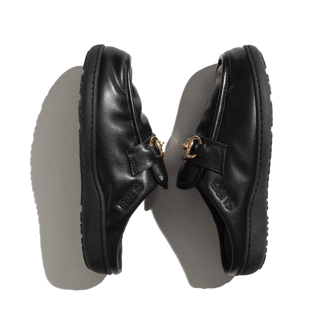 SUBU/スブ DOTS LOAFER BLACK ローファー ブラック 0