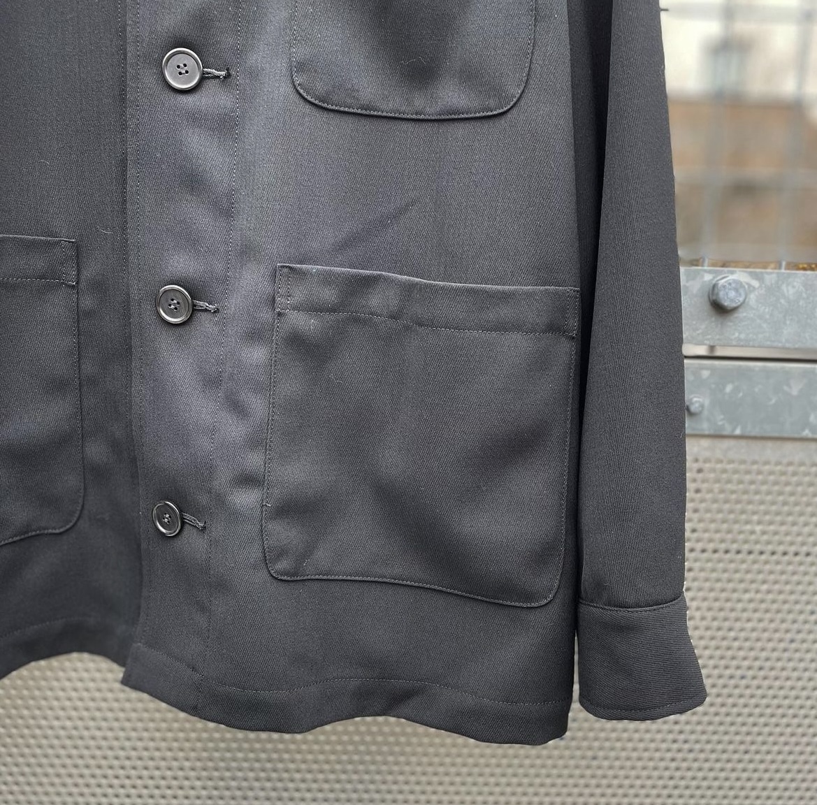 Allege/アレッジ/Wool Work Jacket(4 BLACK)｜ ビーバー｜池袋PARCO 