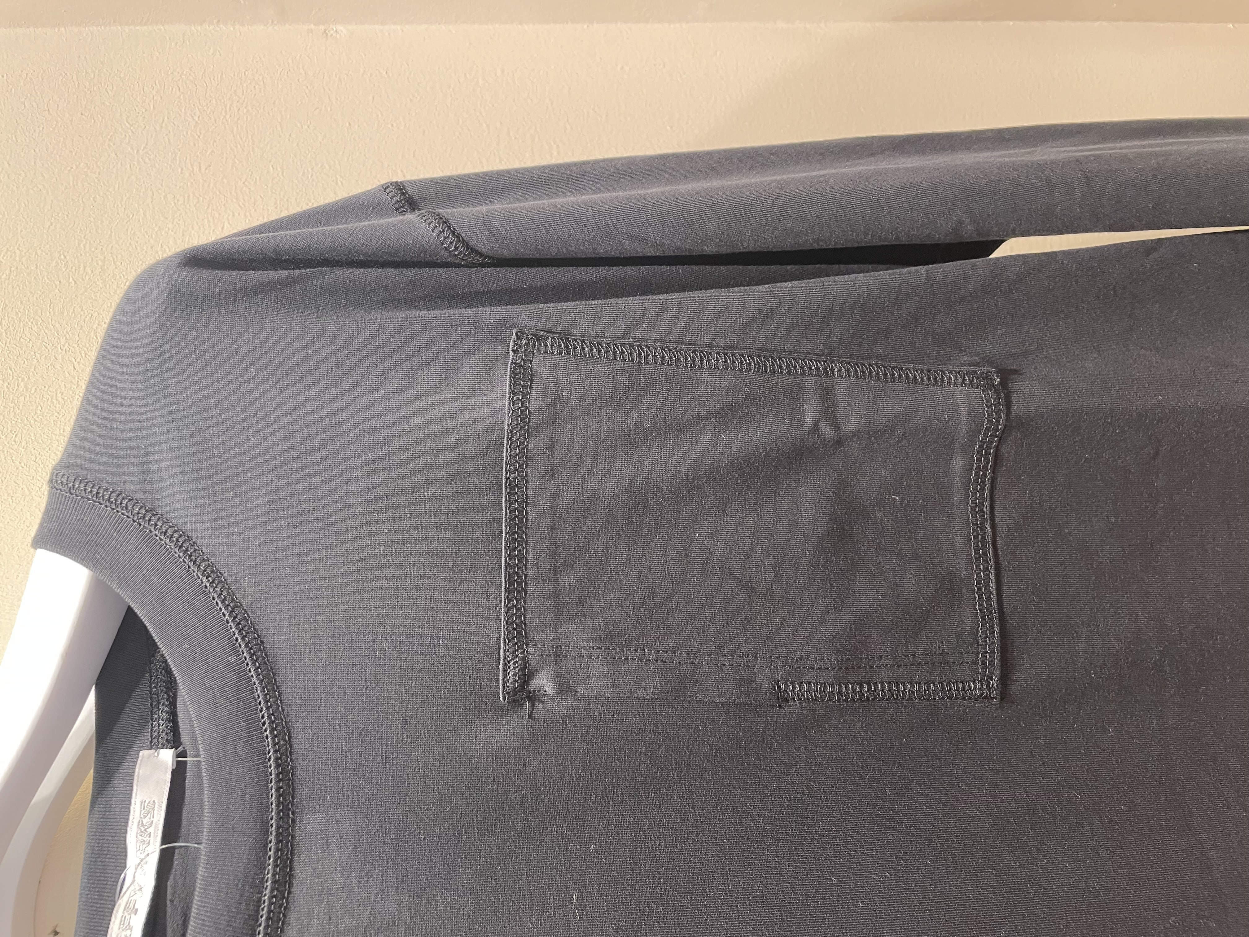 AFFXWRKS/LONG SLEEVE POCKET T-SHIRT BLACK L