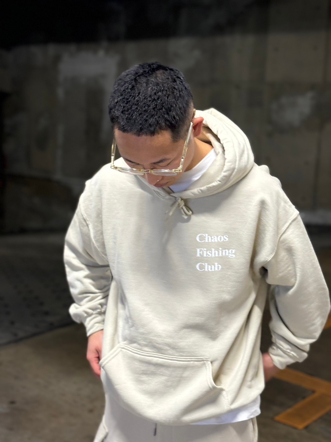 Chaos Fishing Club/カオスフィッシングクラブ/別注EXCLUSIVE PARKA BEIGE M