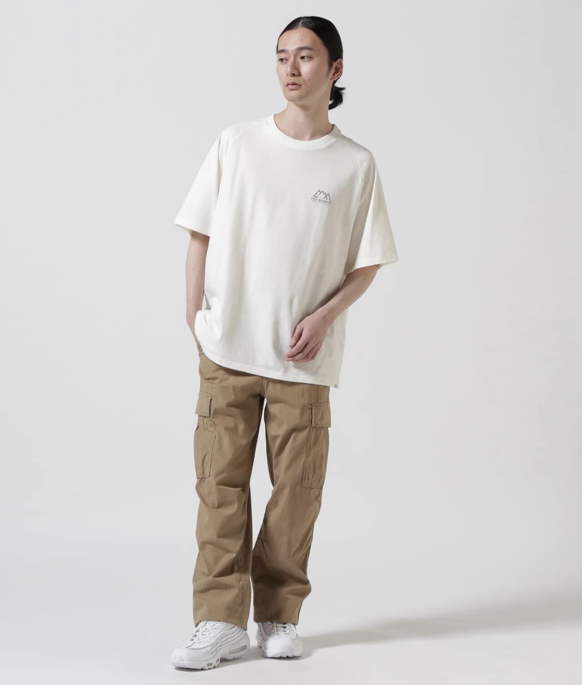 CMF OUTDOOR GARMENT/シーエムエフアウトドアガーメント/CMF LOGO TEE WHITE M