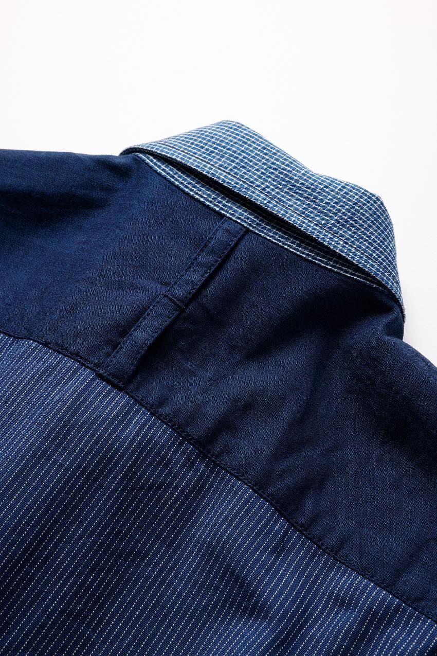 FDMTL(ファンダメンタル)/OBI SHIRT RINSE -24SS- INDIGO 3