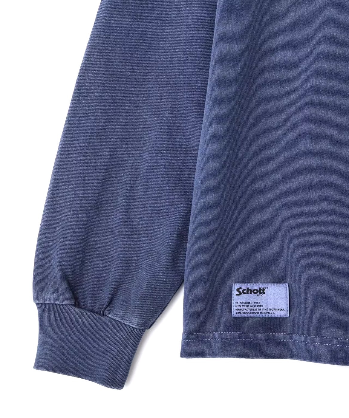 Schott/ショット/AIRPLAIN LS T-SHIRT NAVY M