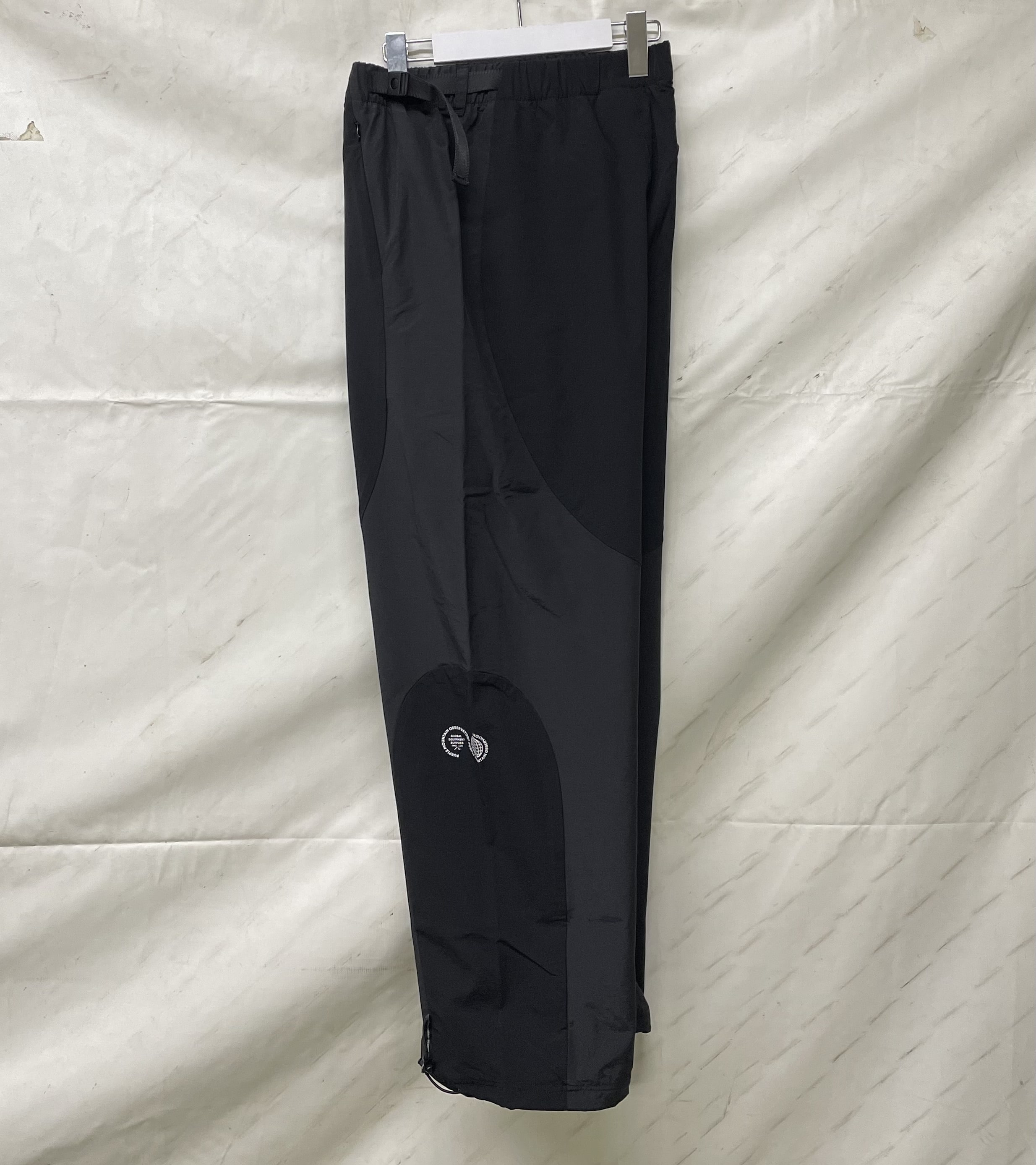 PURPLE MOUNTAIN OBSERVATORY/パープルマウンテンオブザーバトリー/BLOCKED HIKING PANT BLACK S