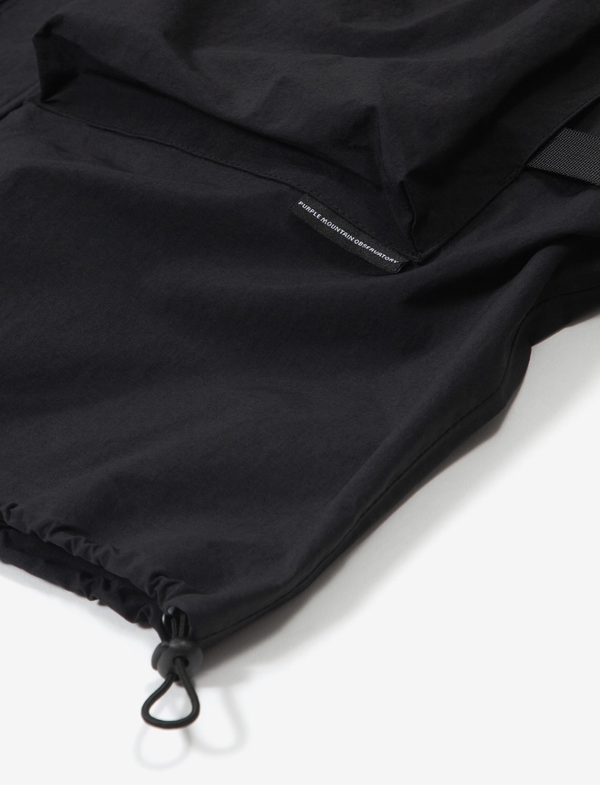 PURPLE MOUNTAIN OBSERVATORY/パープルマウンテンオブザーバトリー/CLIMATE HOODED JACKET BLACK L