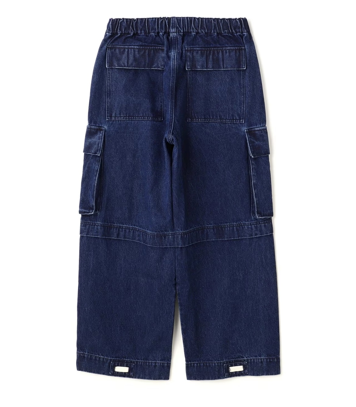 B omnivore/ビーオムニボー  DENIM CARGO PANTS デニムカーゴパンツ INDIGO S