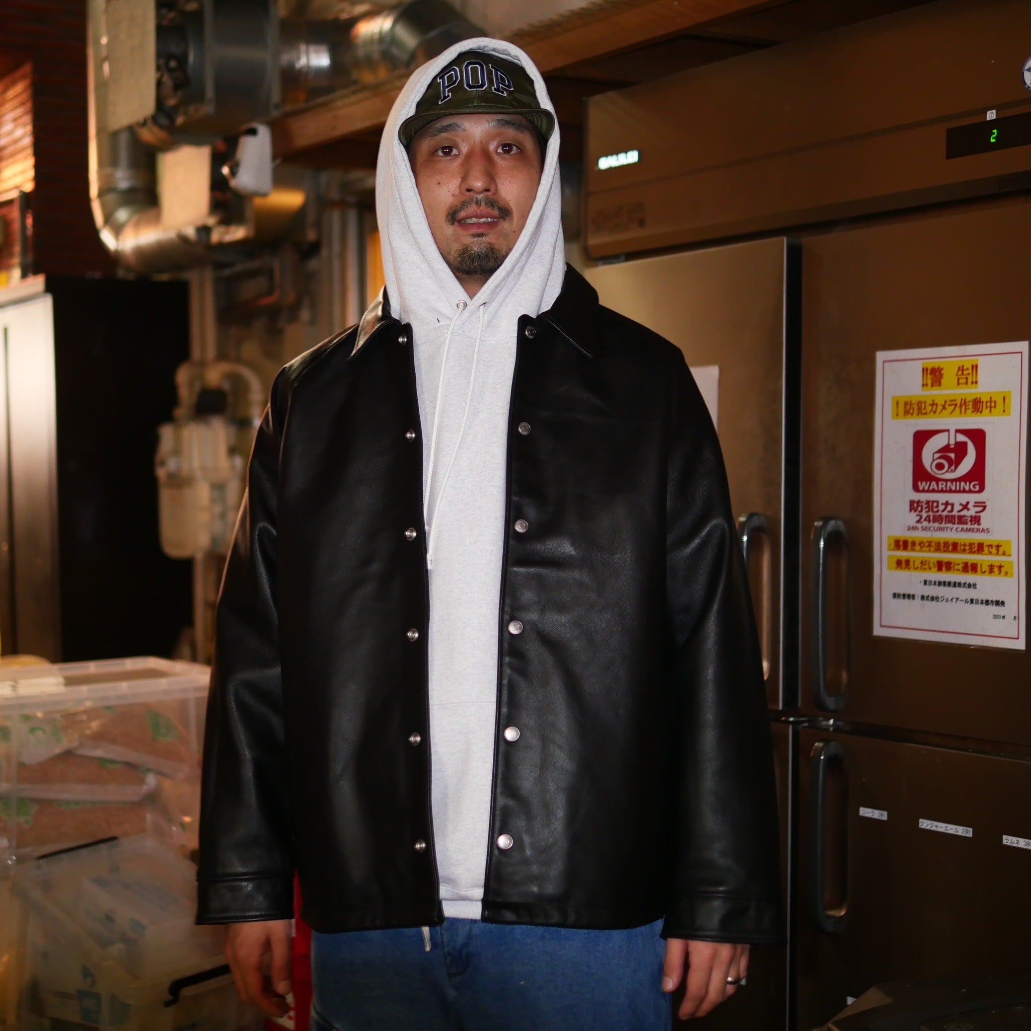 Chaos Fishing Club×Schott×BEAVER/カオスフィッシングクラブ×ショット×ビーバー/別注SHEEP COACH JKT  シープコーチジャケット