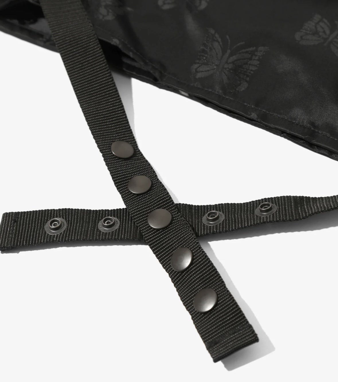 NEEDLES/ニードルズ/RADIO VEST - PAPILLON JACQUARD SATEEN　ベスト BLACK M