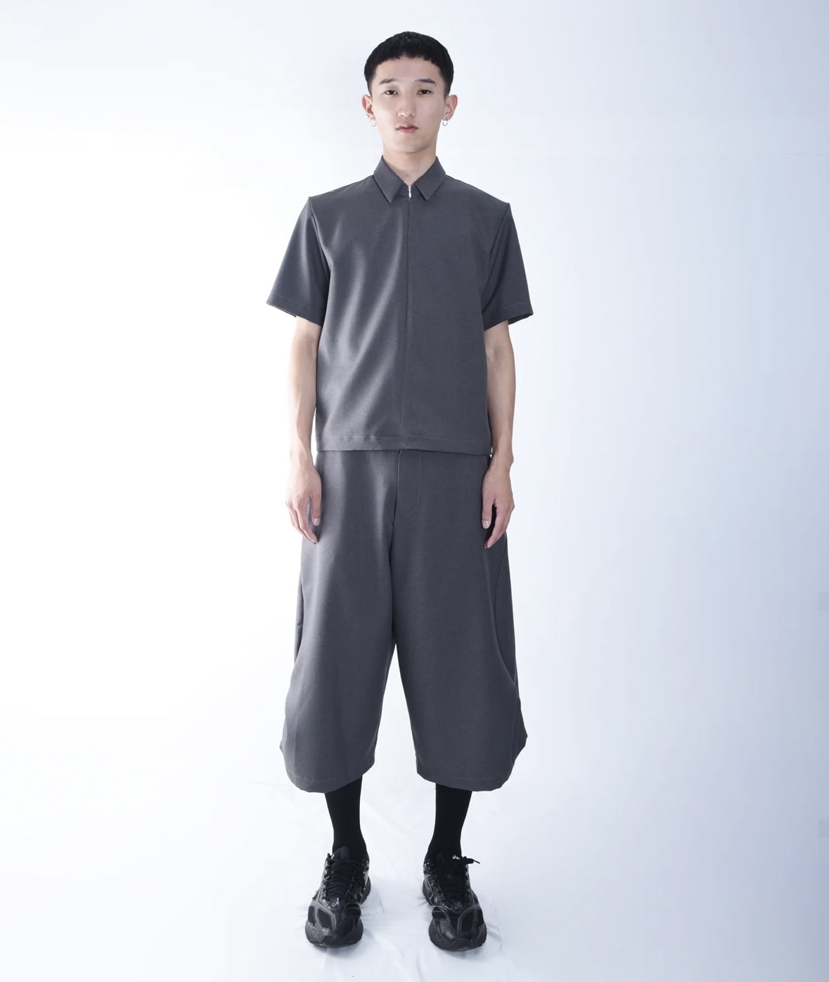 ryaw/リャウ/Coa SHIRTS 半袖シャツ GRAY 2