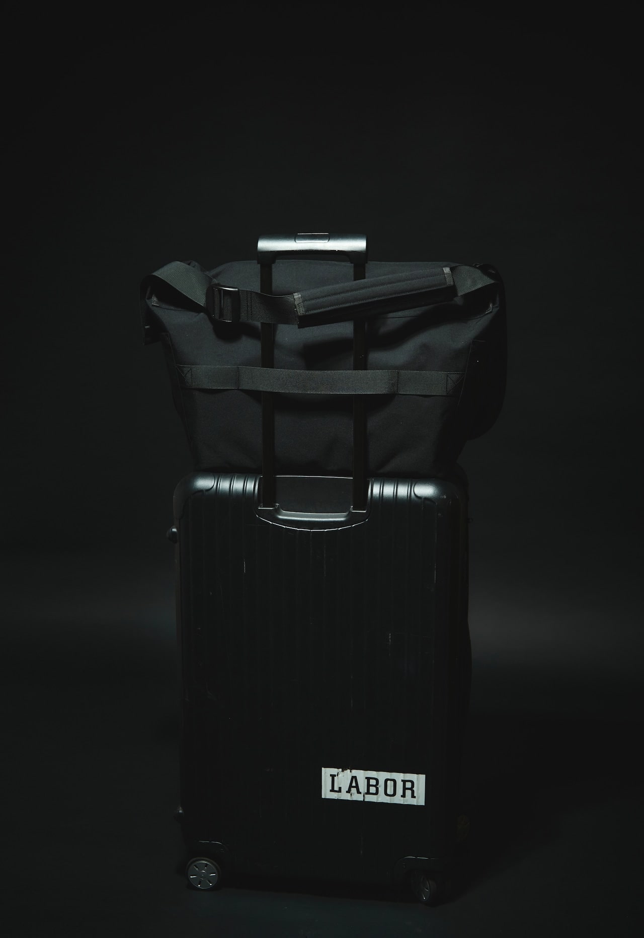 PACKING/パッキング/RIPSTOP MESSENGER PA-052 リップストップメッセンジャーバッグ BLACK FREE