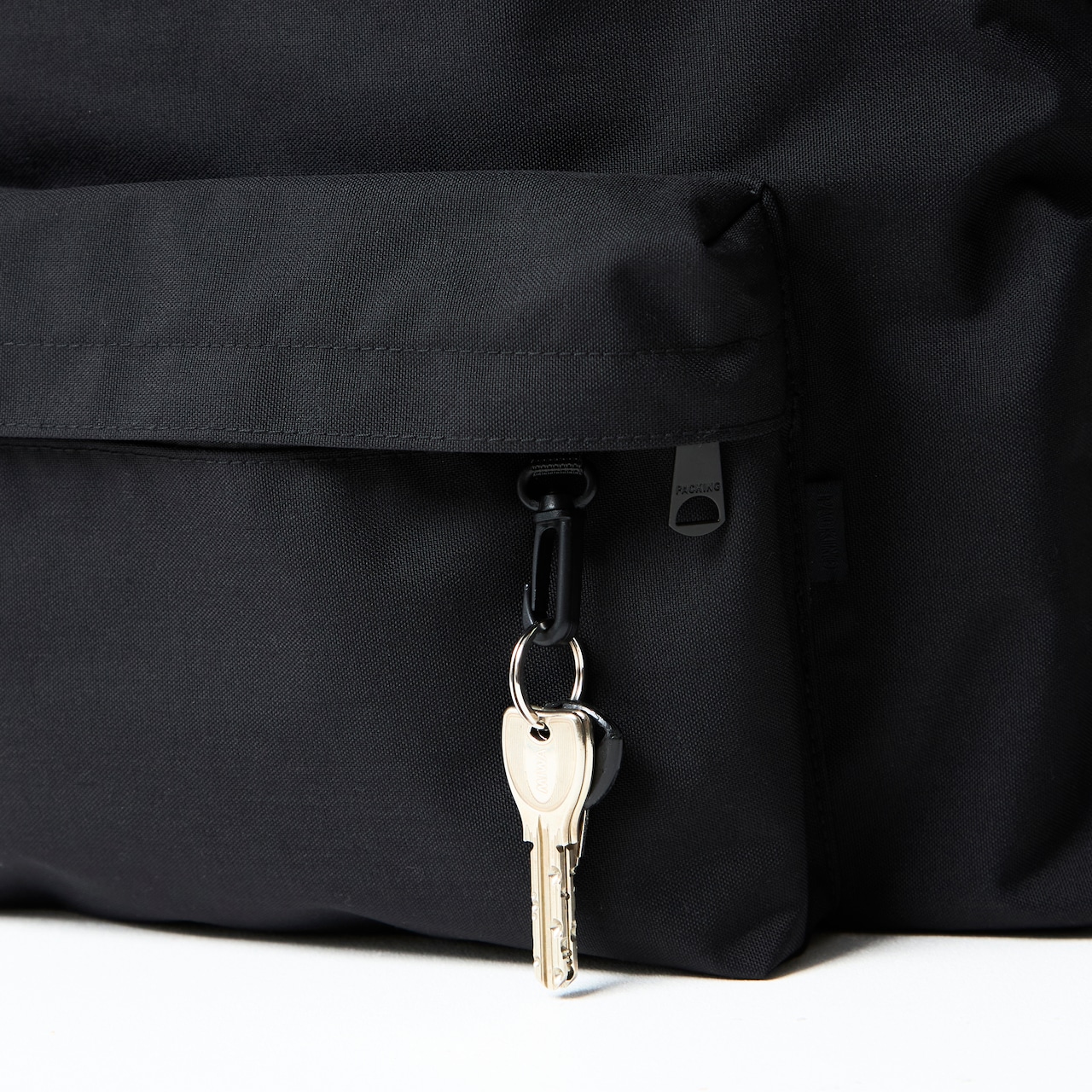 PACKING/パッキング/STANDARD BACK PACK PA-049 スタンダードバックパック BLACK FREE