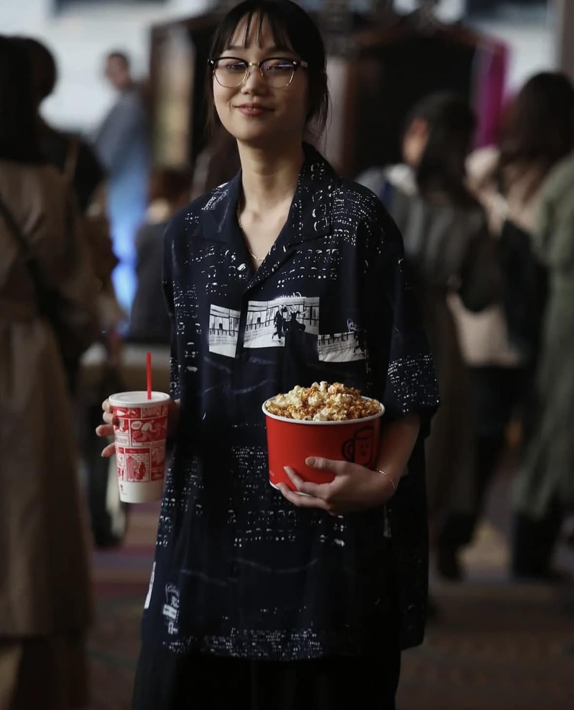 Porter Classic/ポータークラシック/ALOHA SHIRT DRIVE-IN THEATER アロハシャツ ブラック L