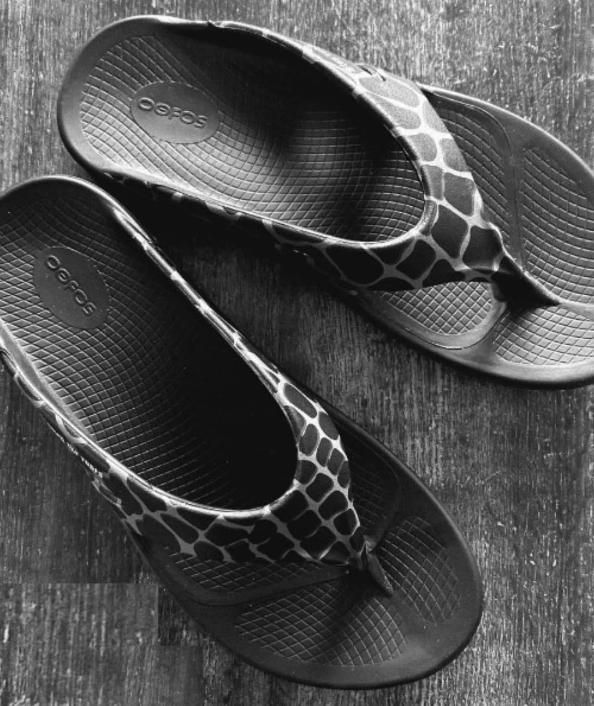 OOFOS x Children of the discordance /ウーフォス×チルドレンオブザディスコーダンス/ x OORIGINAL コラボ ウーオリジナル サンダル BLACK 24cm