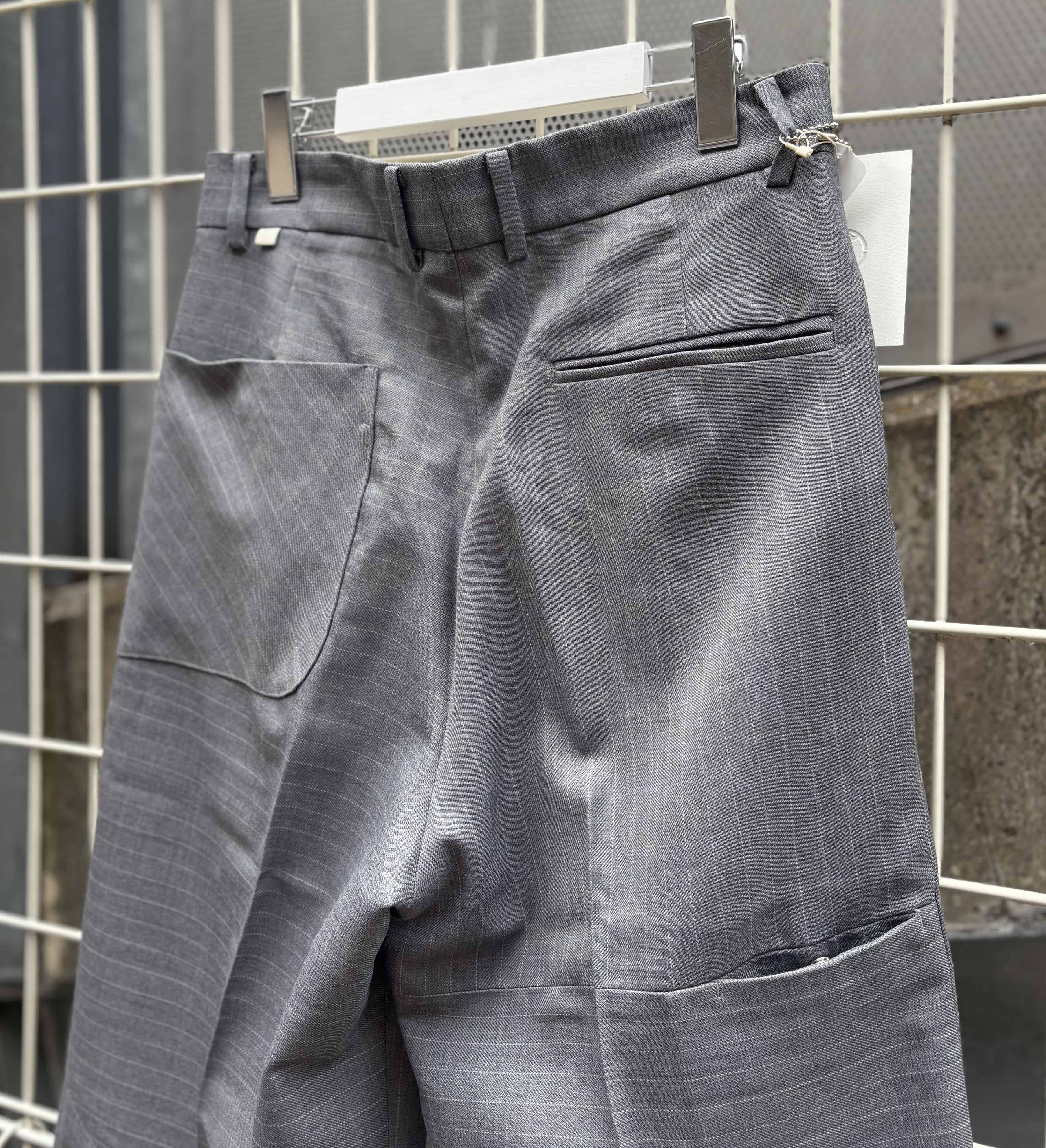 FAF/エフエーエフ(Fake As Flowers/フェイクアスフラワーズ)/Switching Slacks スラックス　25AW GRAY 1