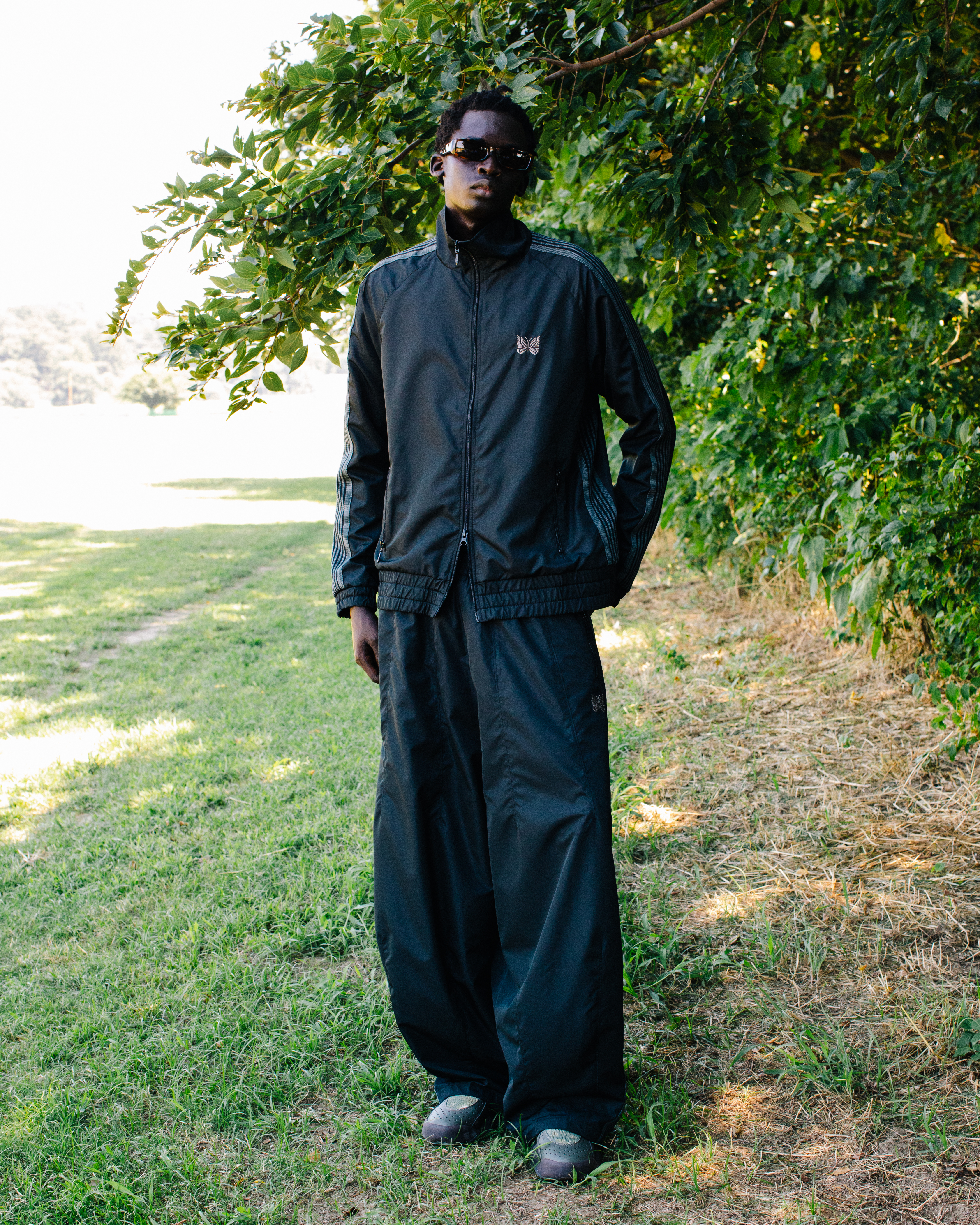 ニードルズトラックパンツ ビーバー別注QV1614 ニードルズトラックパンツ ビーバー別注QV1614 Needles