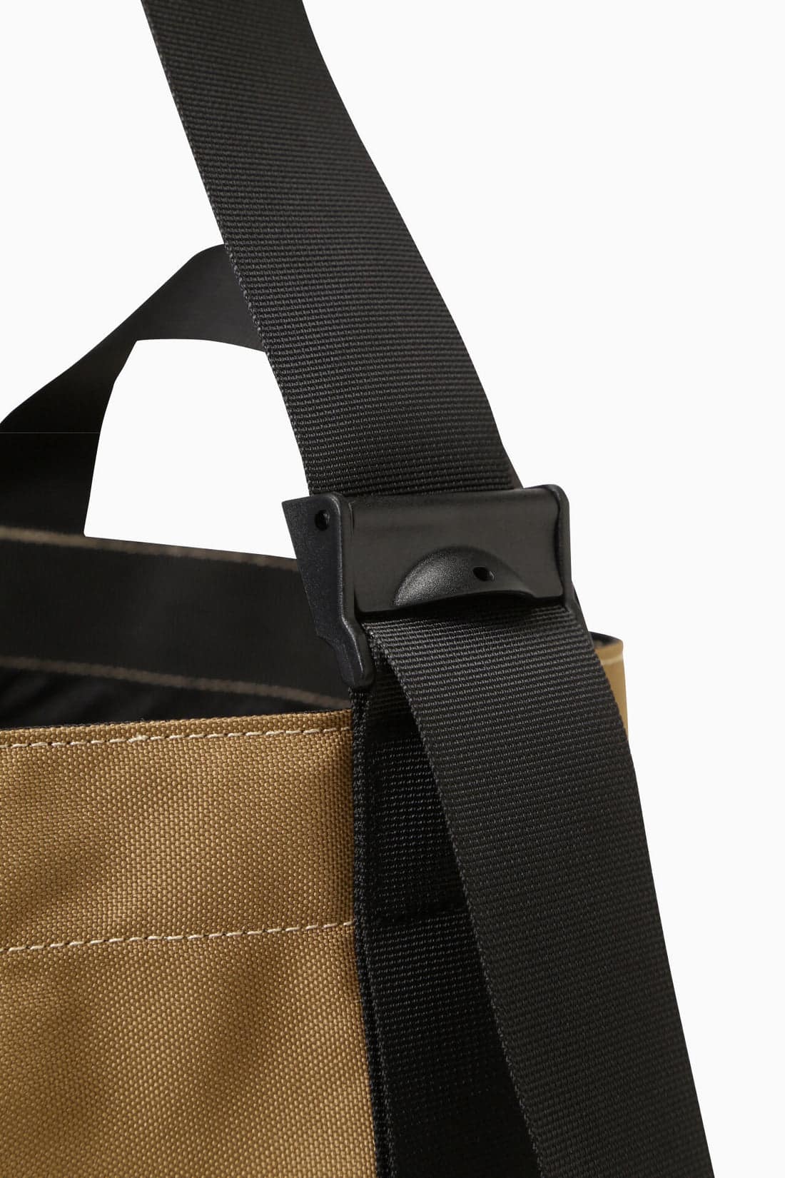 and wander/アンドワンダー/recycle OX logo tote bag トートバッグ brown FREE